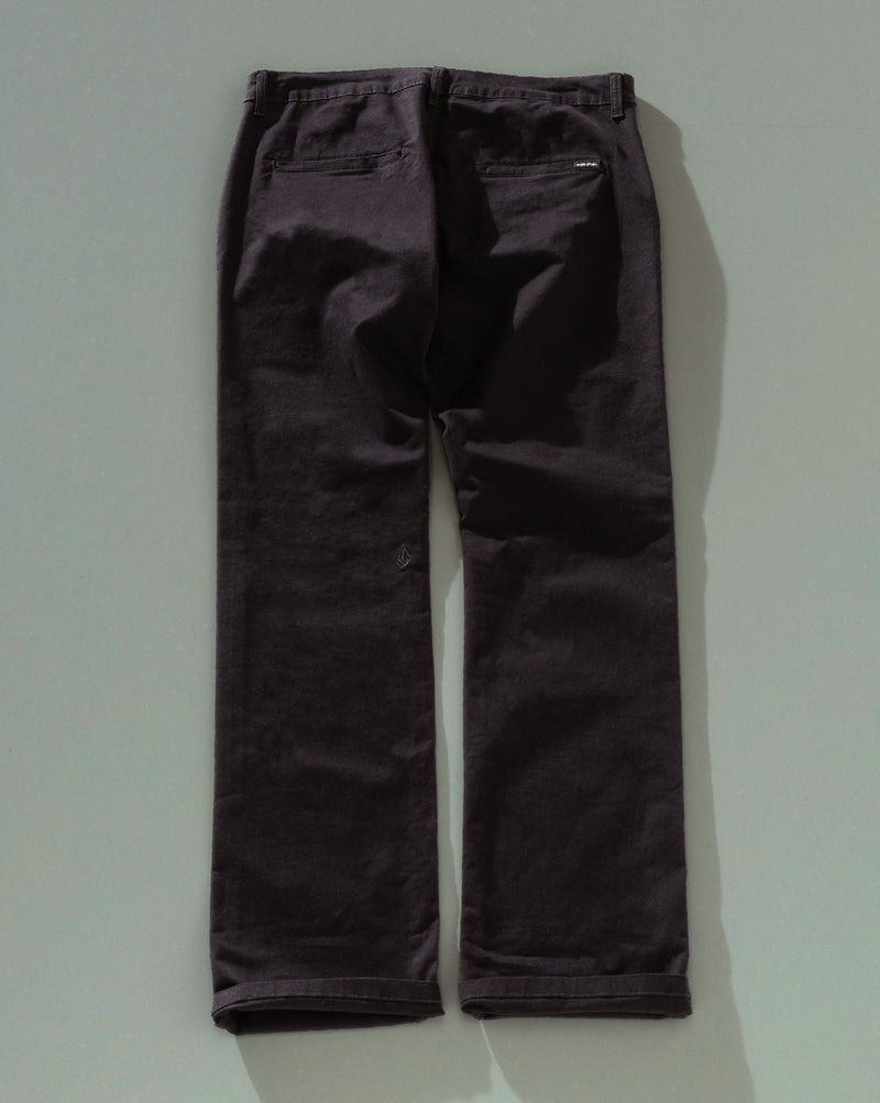 Calça Volcom Regular Chino Preta