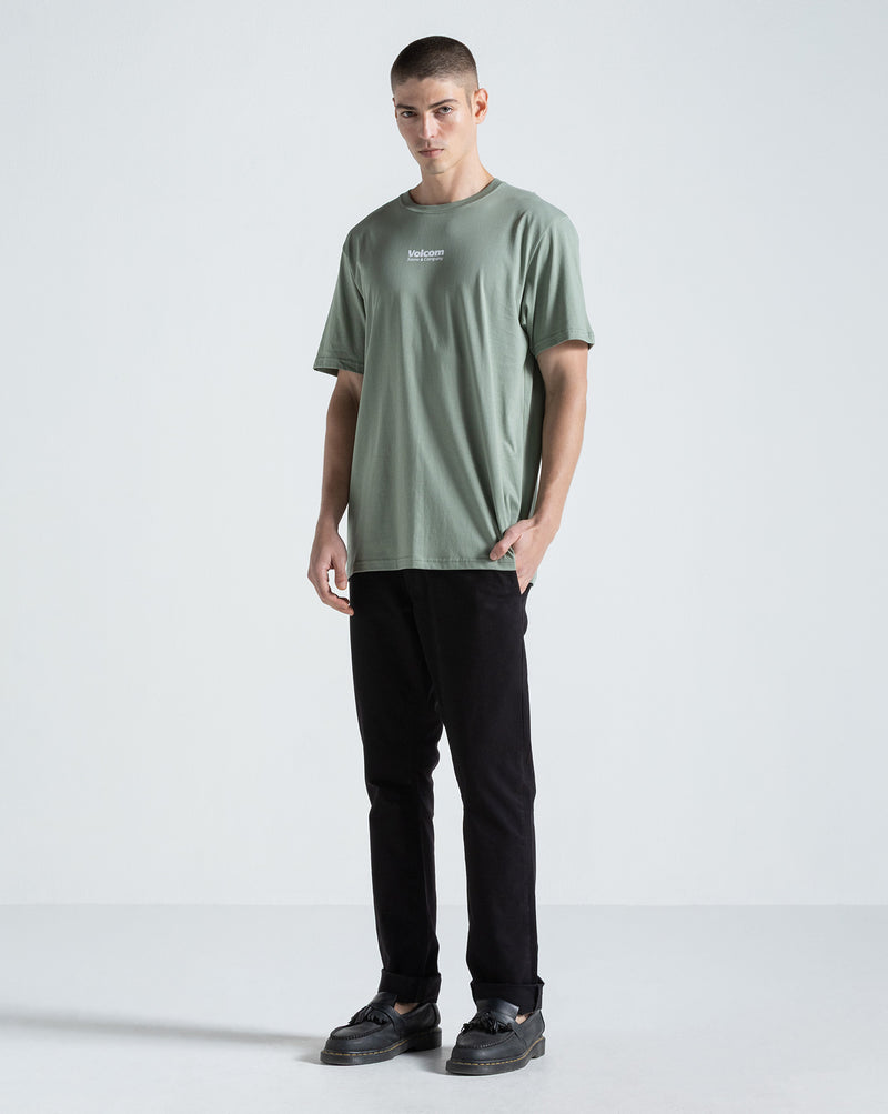 Calça Volcom Regular Chino Preta