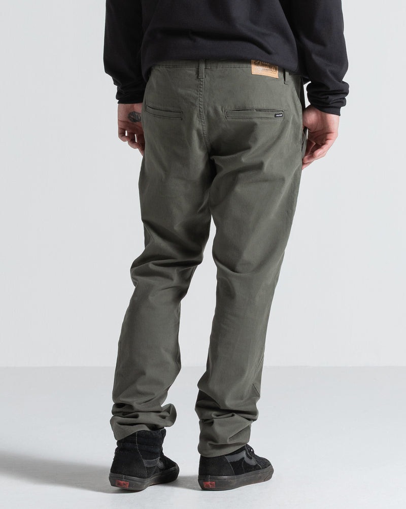 Calça Volcom Regular Chino Verde