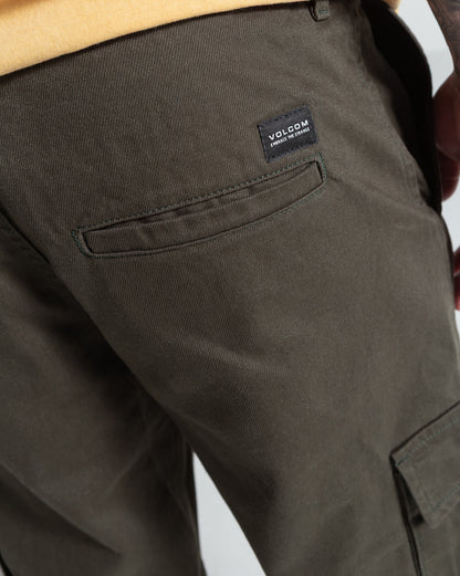 Calça Volcom Stranger Cargo Verde Militar