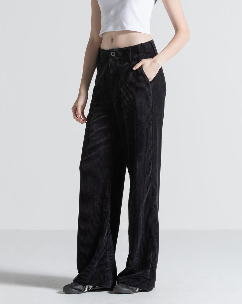 Calça Volcom Stoned Corduroy Preta