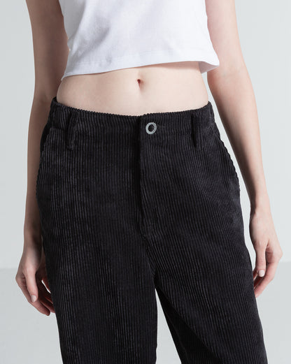 Calça Volcom Stoned Corduroy Preta