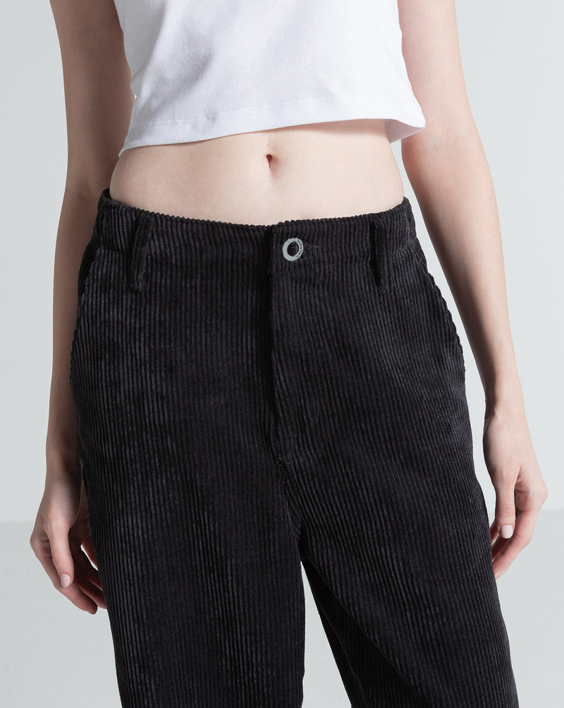 Calça Volcom Stoned Corduroy Preta