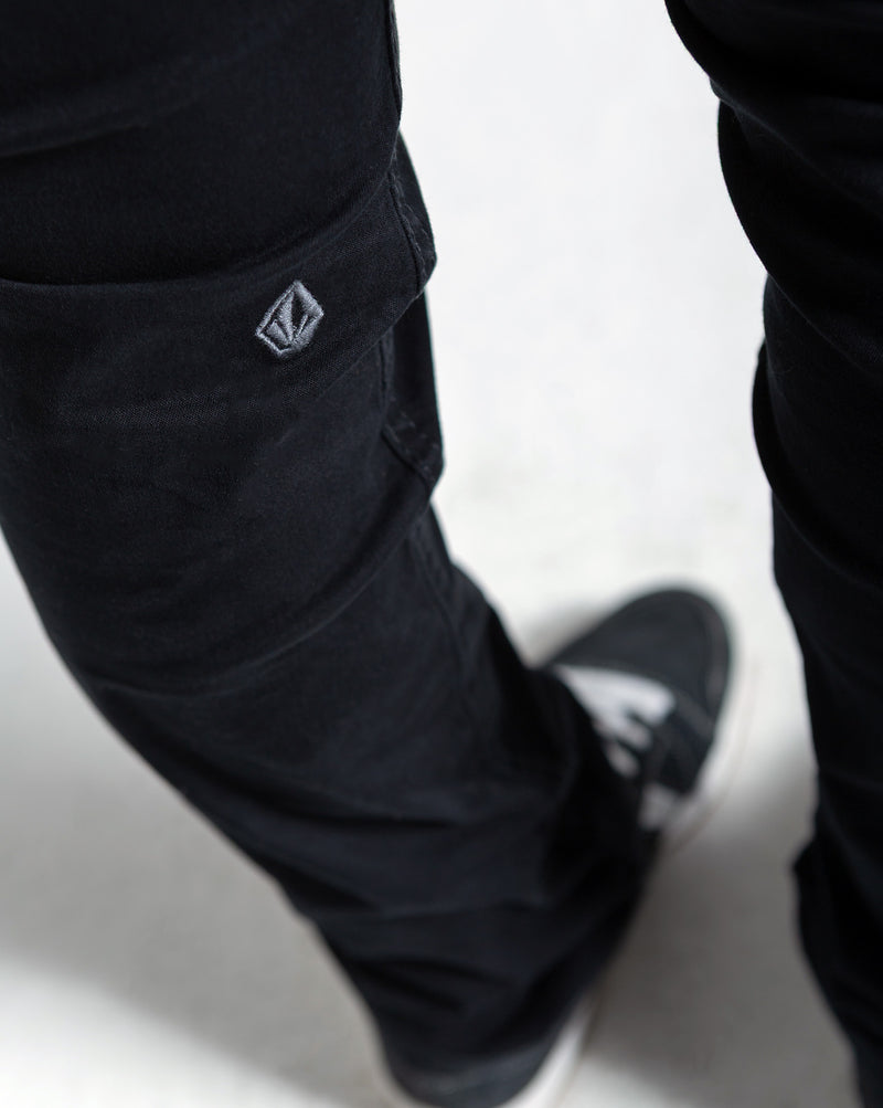 Calça Volcom Solid Colors Vorta Preta