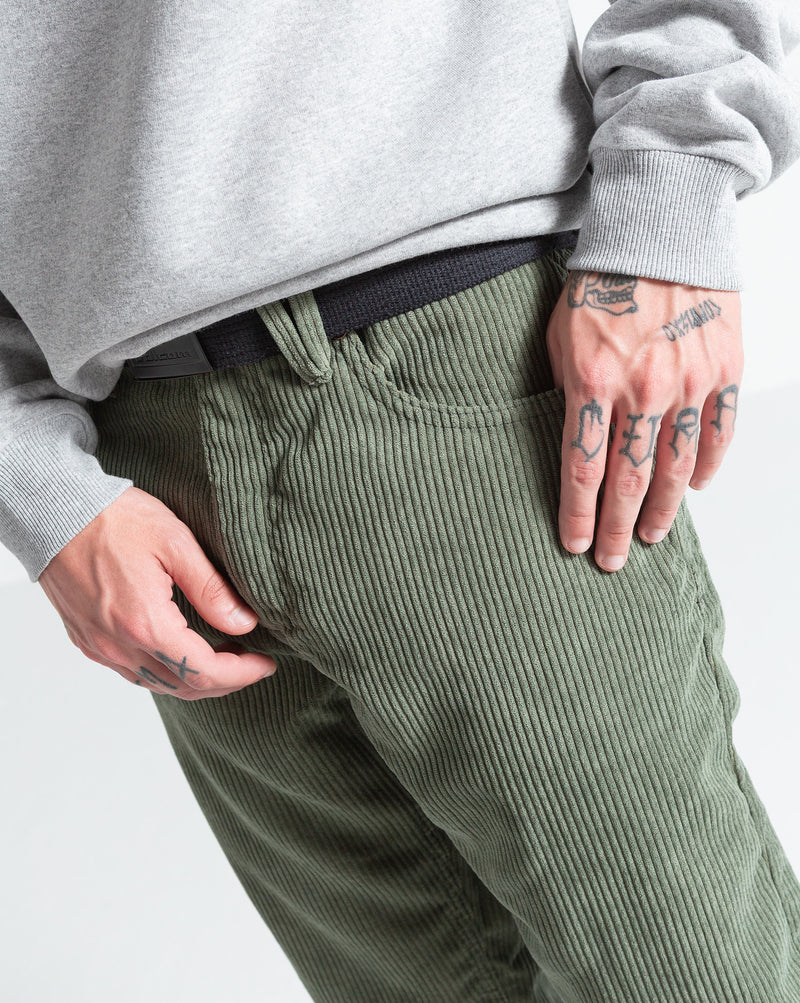 Calça Volcom Solid Cord Kinkade Verde