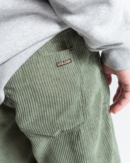 Calça Volcom Solid Cord Kinkade Verde