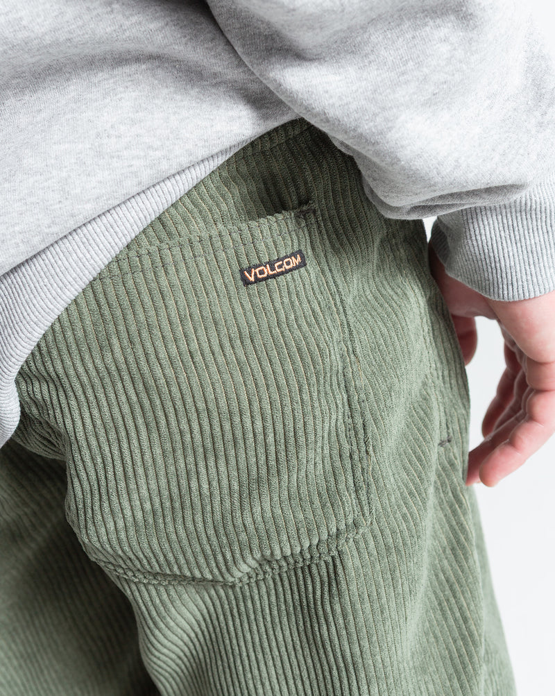 Calça Volcom Solid Cord Kinkade Verde