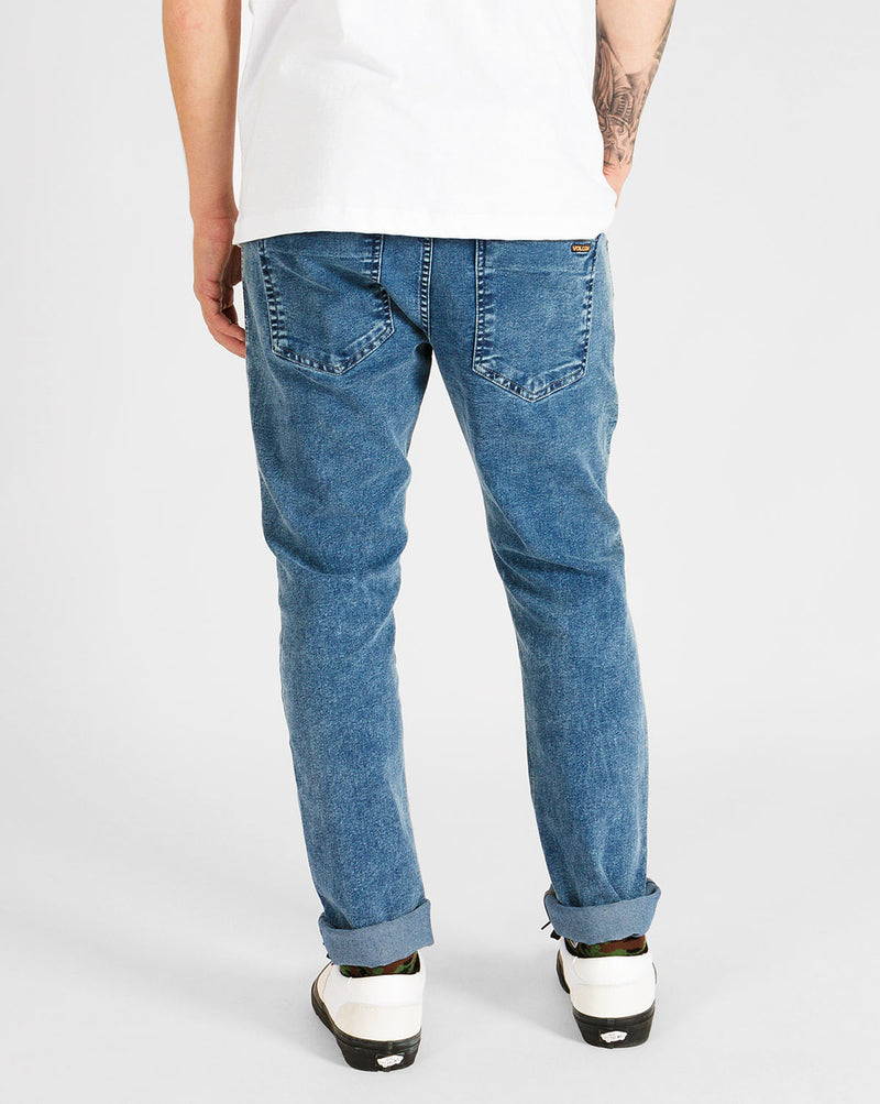 Calça Jeans Volcom Skinny Fit Blue 2x4 Denim