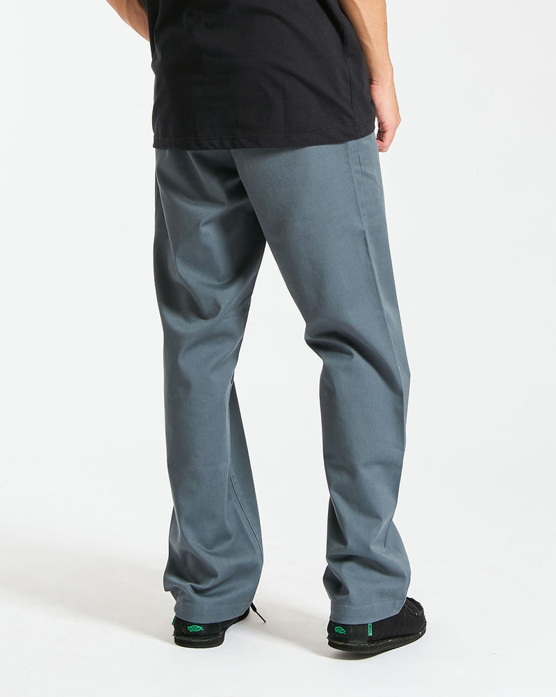 Calça Volcom Frickin Regular Stretch Dark Slate