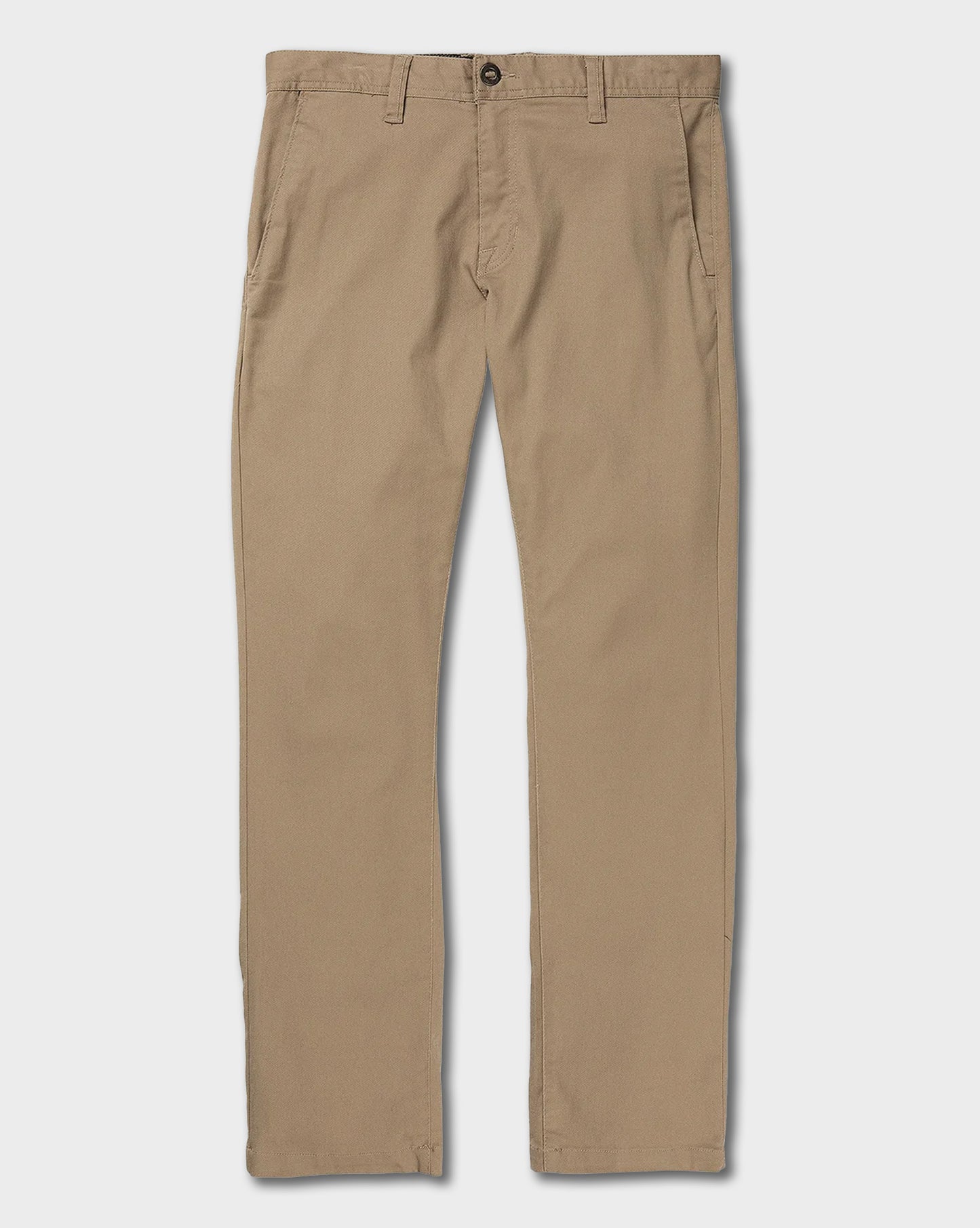 Calça Volcom Frickin Modern Stretch Chino Khaki