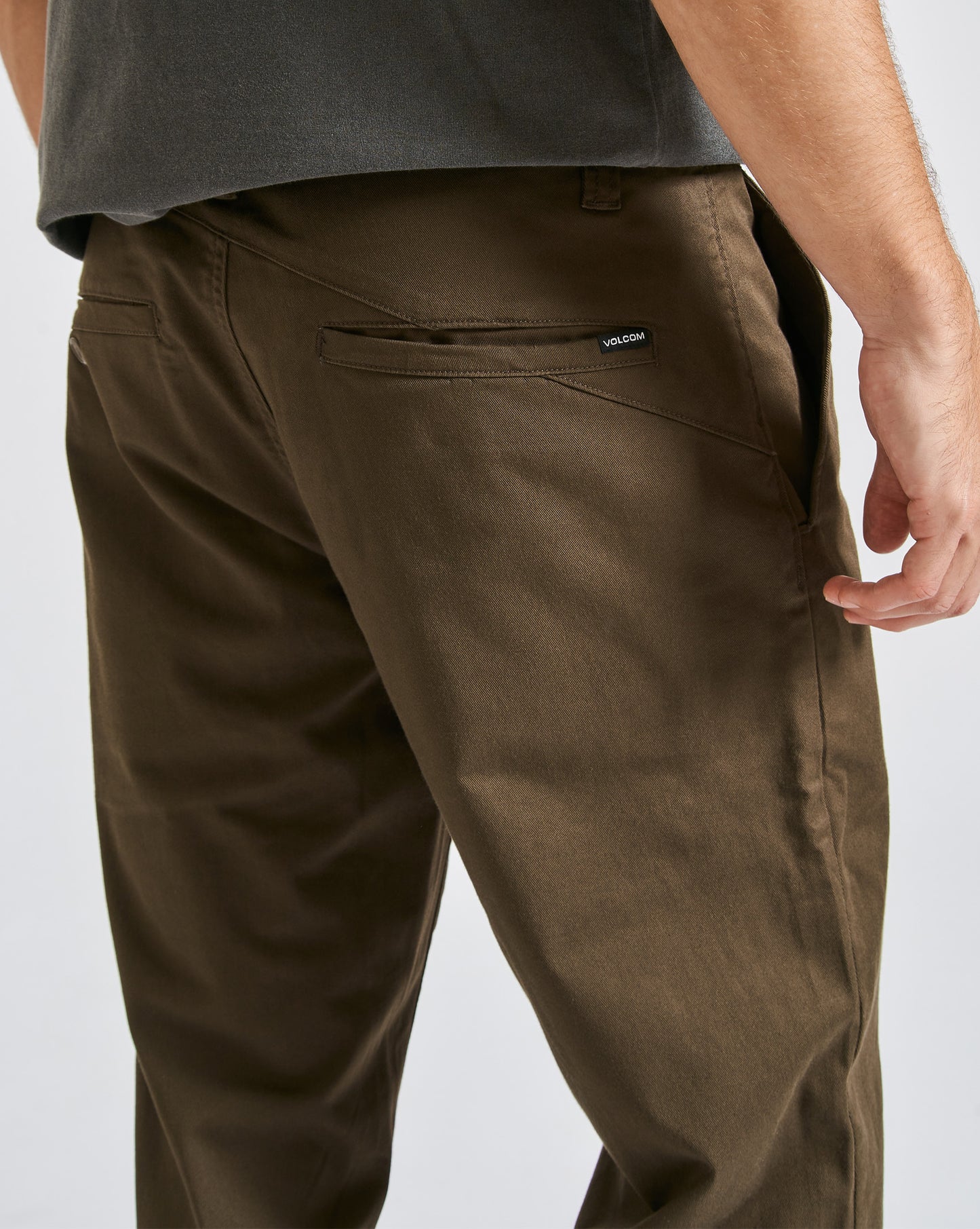 Calça Volcom Frickin Modern Stretch Chino Wren