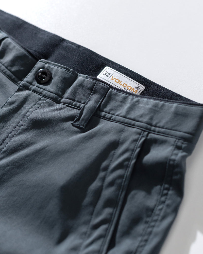 Calça Volcom Frickin Tech Chino Dark Slate