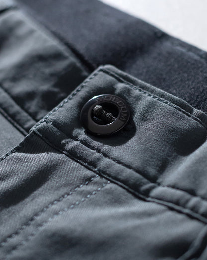 Calça Volcom Frickin Tech Chino Dark Slate
