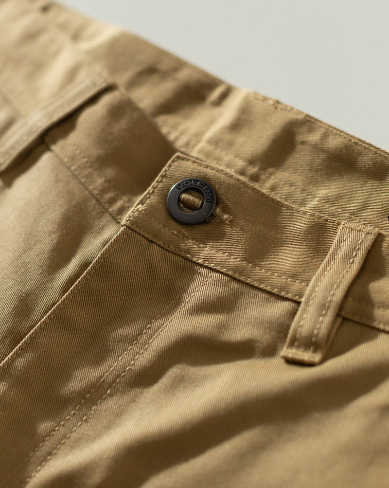 Calça Volcom Frickin Chino Caqui