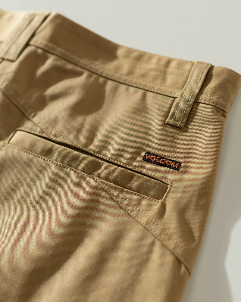 Calça Volcom Frickin Chino Caqui