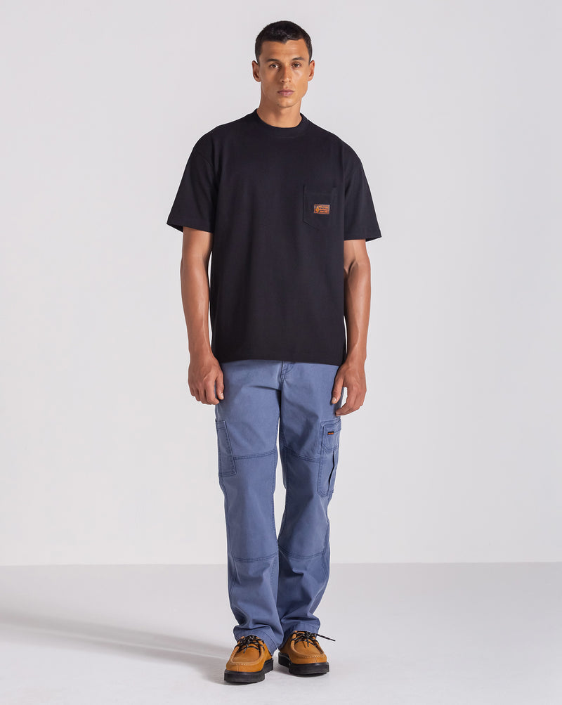 Calça Volcom Gage Work Blue Wash