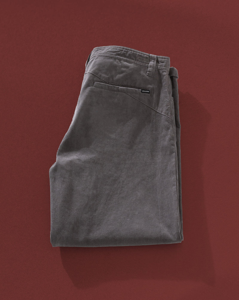 Calca Especial Volcom Frickin Loose Tapered Pewter