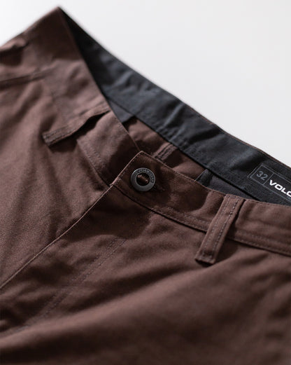 Calca Especial Volcom Frickin Chino Cacao