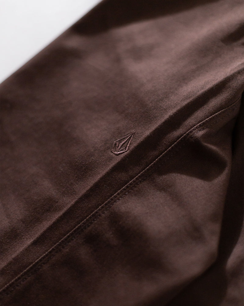 Calca Especial Volcom Frickin Chino Cacao