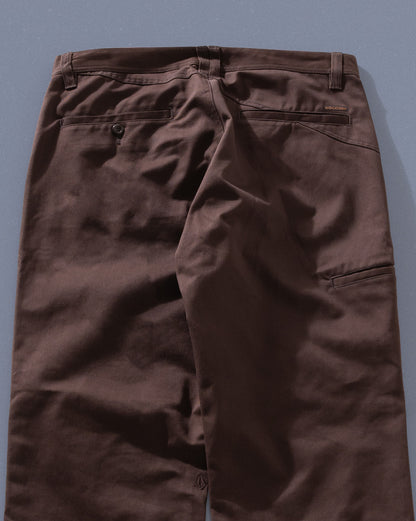 Calca Especial Volcom Frickin Chino Cacao