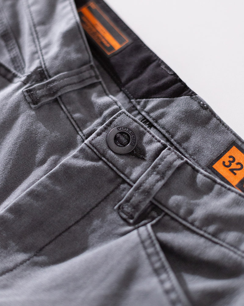 Calça Especial Volcom Gage Work Antique Black