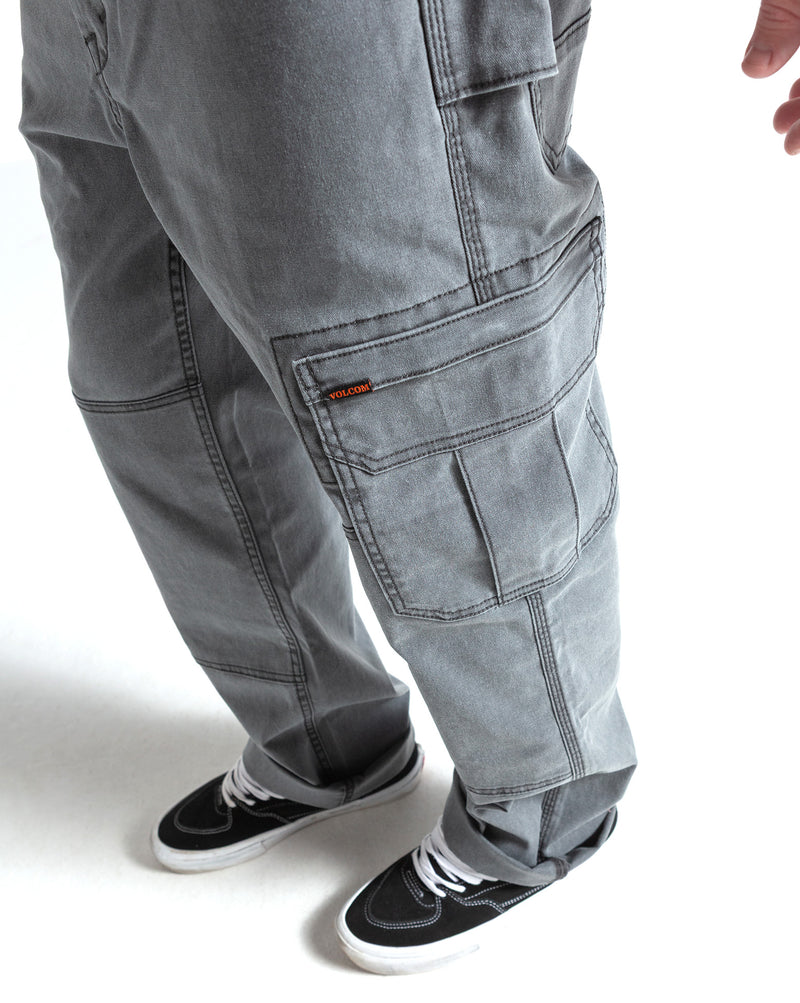 Calça Especial Volcom Gage Work Antique Black