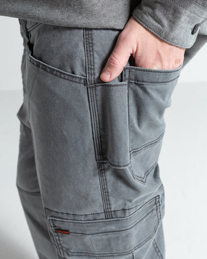 Calça Especial Volcom Gage Work Antique Black