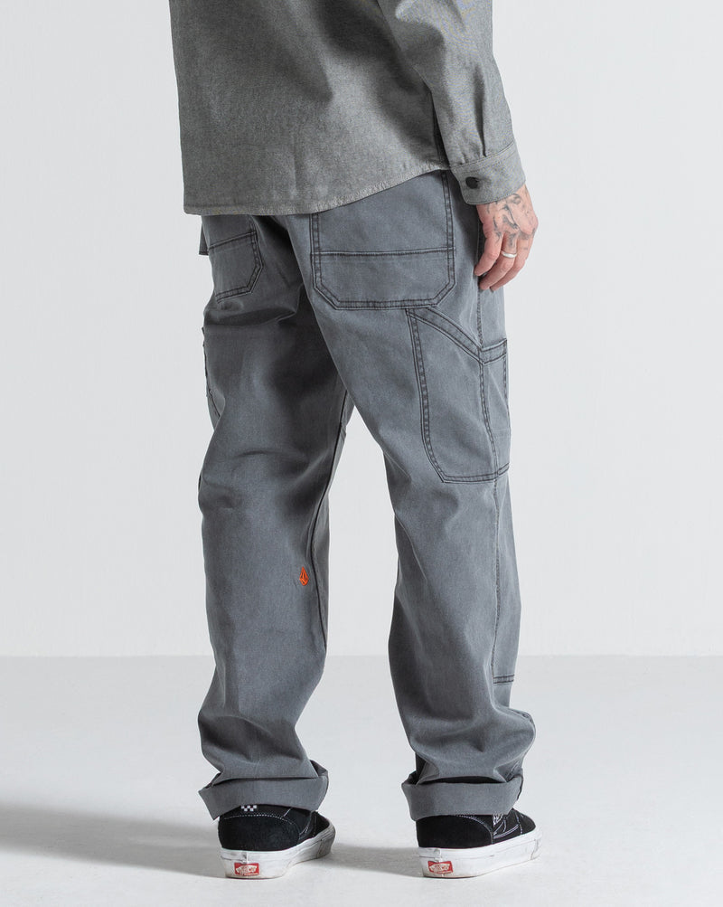 Calça Especial Volcom Gage Work Antique Black