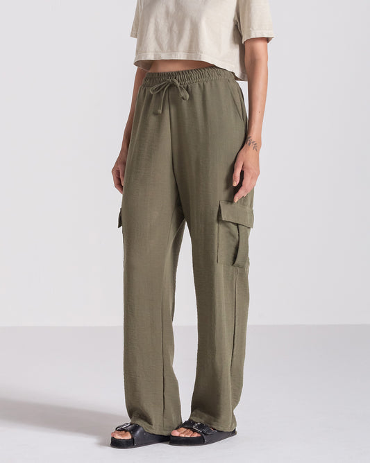 Calça Volcom Lived In Beach Verde