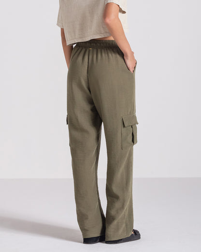 Calça Volcom Lived In Beach Verde