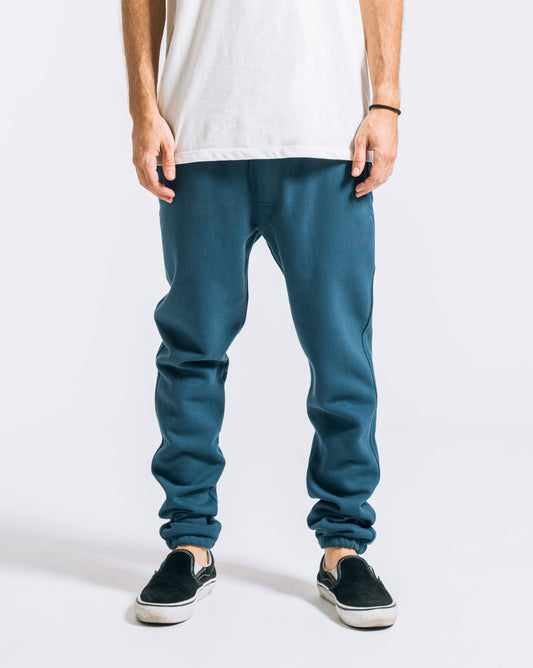 Calça Moletom Volcom Single Stone Azul