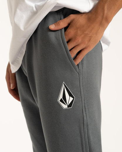 Calça Moletom Volcom Iconic Stone Grafite