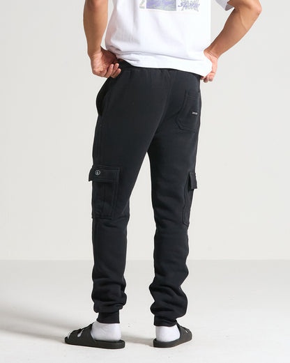 Calça Moletom Volcom Comf Cargo Preta