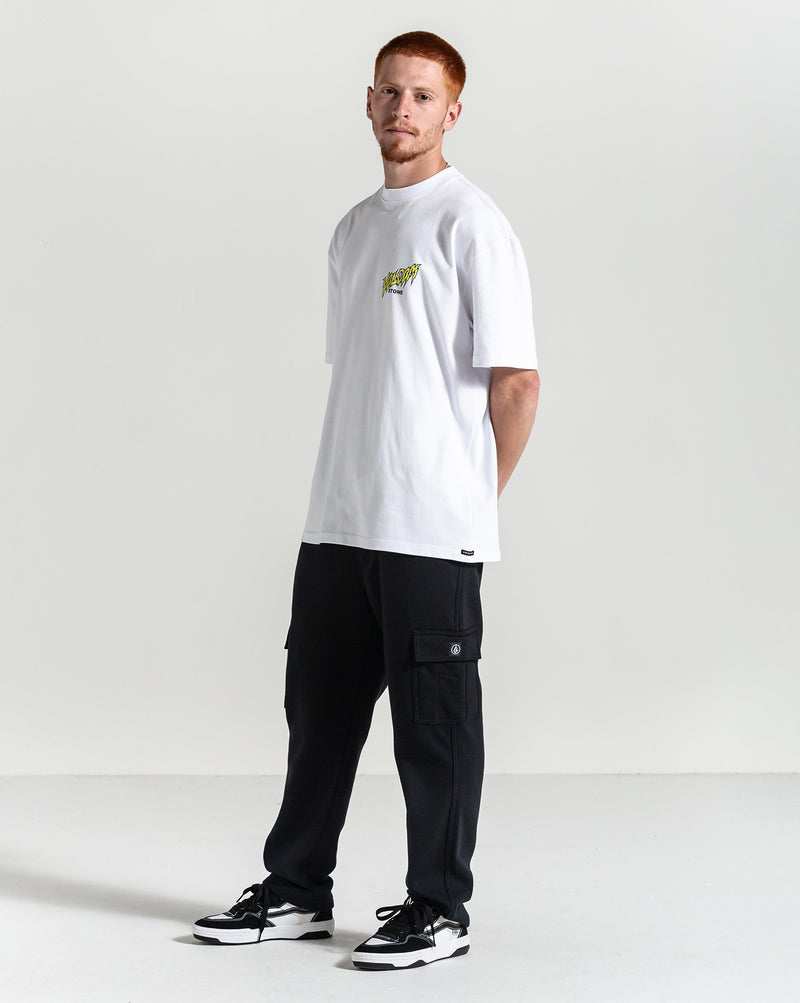 Calça Moletom Volcom Comf Cargo Preta