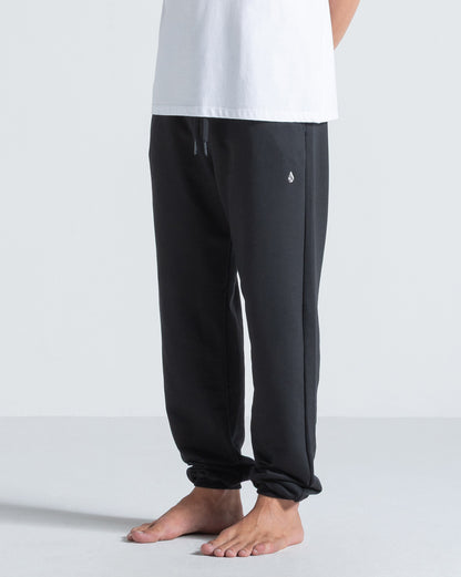 Calça de Moletom Volcom Single Stone Preta