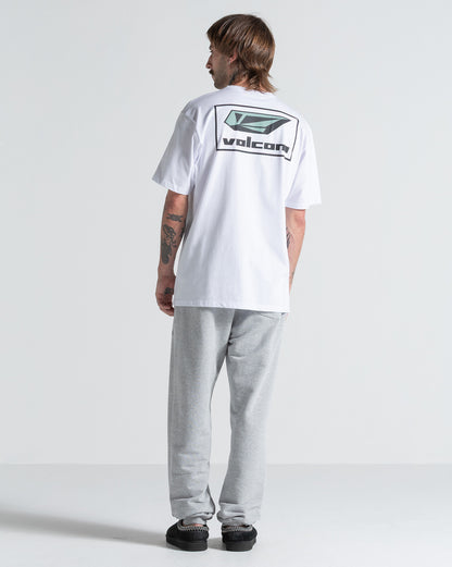 Calça de Moletom Volcom Single Stone Mescla Cinza