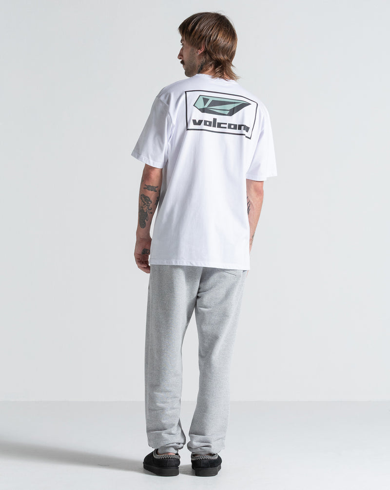 Calça de Moletom Volcom Single Stone Mescla Cinza