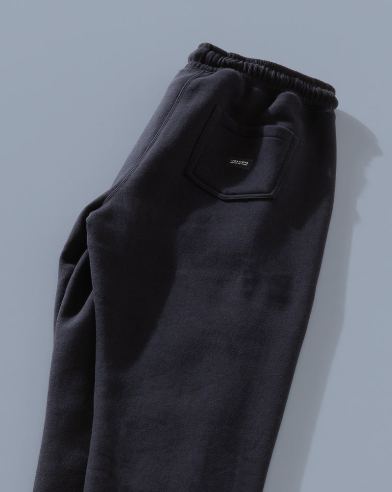 Calça de Moletom Volcom Box Stone Preta