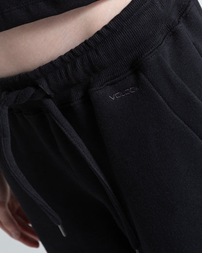 Calça Moletom Volcom Velour Ciraptor Preta