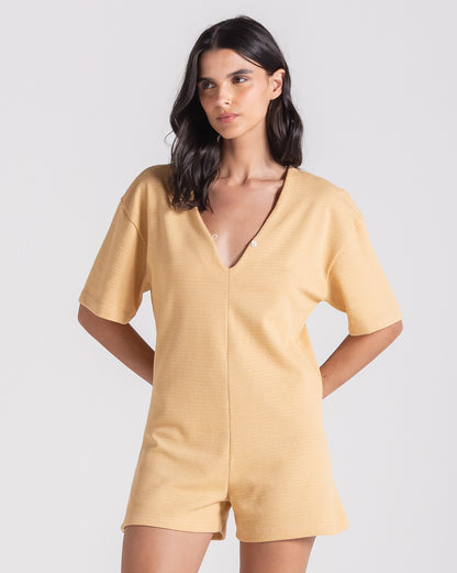 Macaquinho Volcom Go Barefoot Caramelo