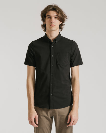 Camisa Volcom Everett Oxford Black