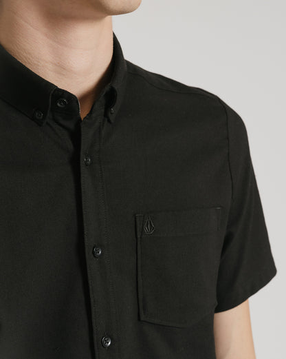 Camisa Volcom Everett Oxford Black