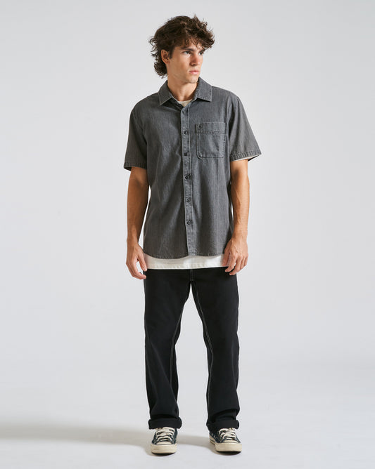 Camisa Volcom Date Knight Stealth