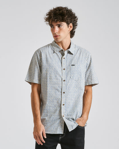 Camisa Volcom Scaler Stone Dirty White