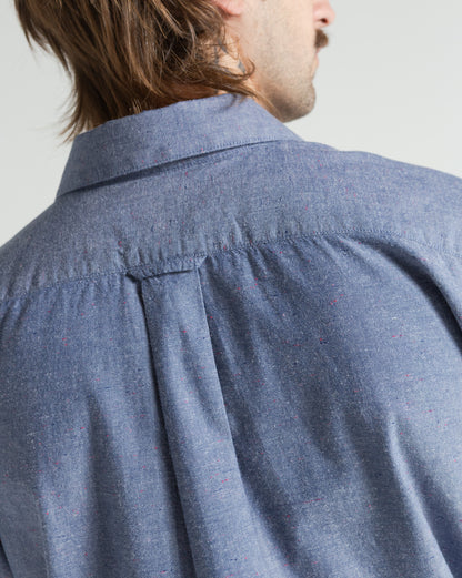 Camisa Volcom Date Knight Blue Wash