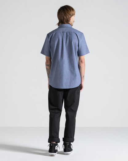 Camisa Volcom Date Knight Blue Wash