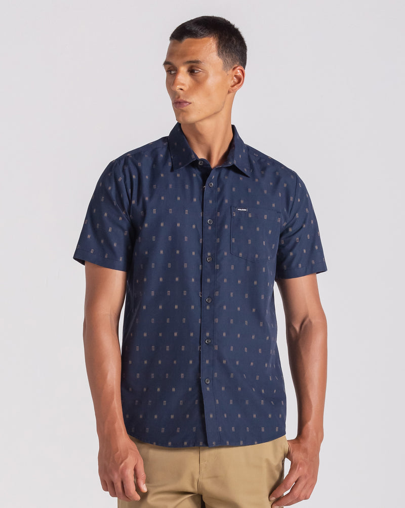 Camisa Volcom Bankstone Navy