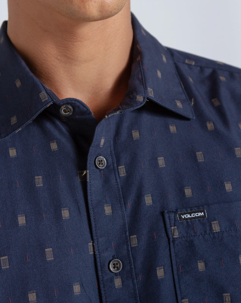 Camisa Volcom Bankstone Navy