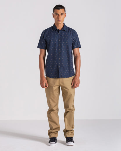 Camisa Volcom Bankstone Navy