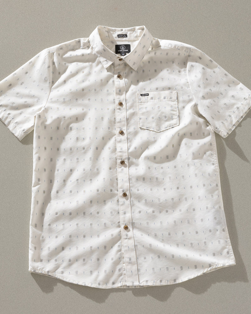 Camisa Volcom Bankstone White Combo